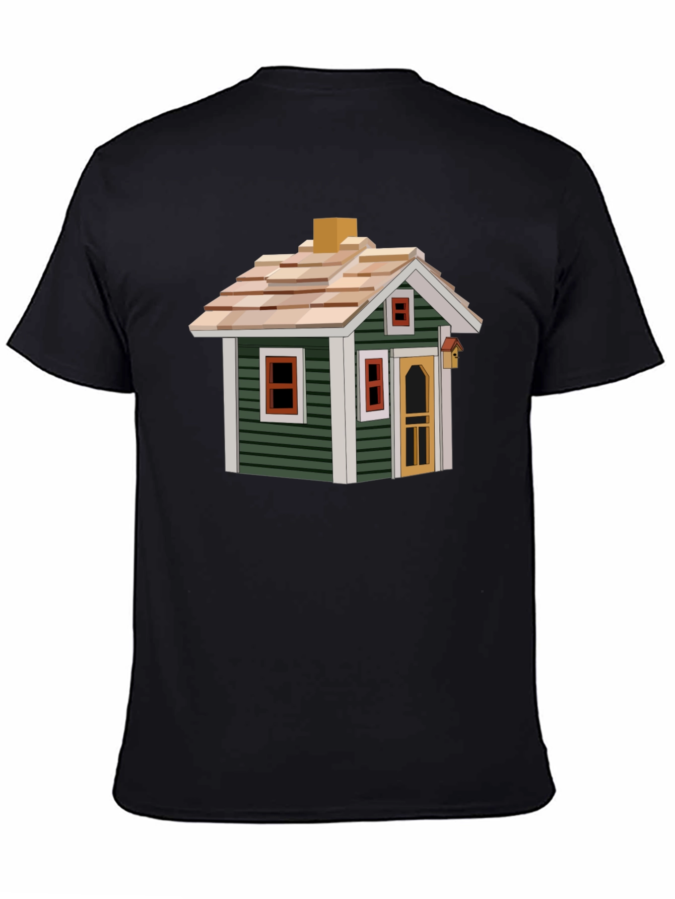 Cute House Graphic T-Shirt