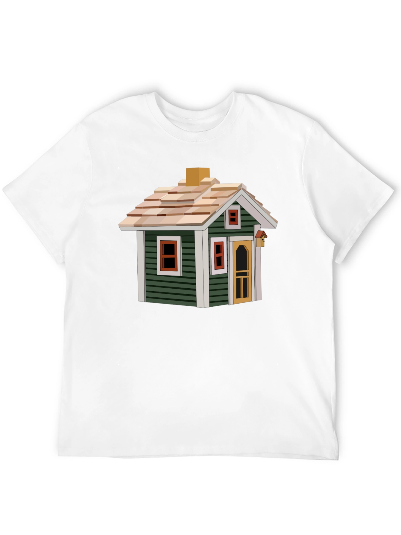 Cute House Graphic T-Shirt