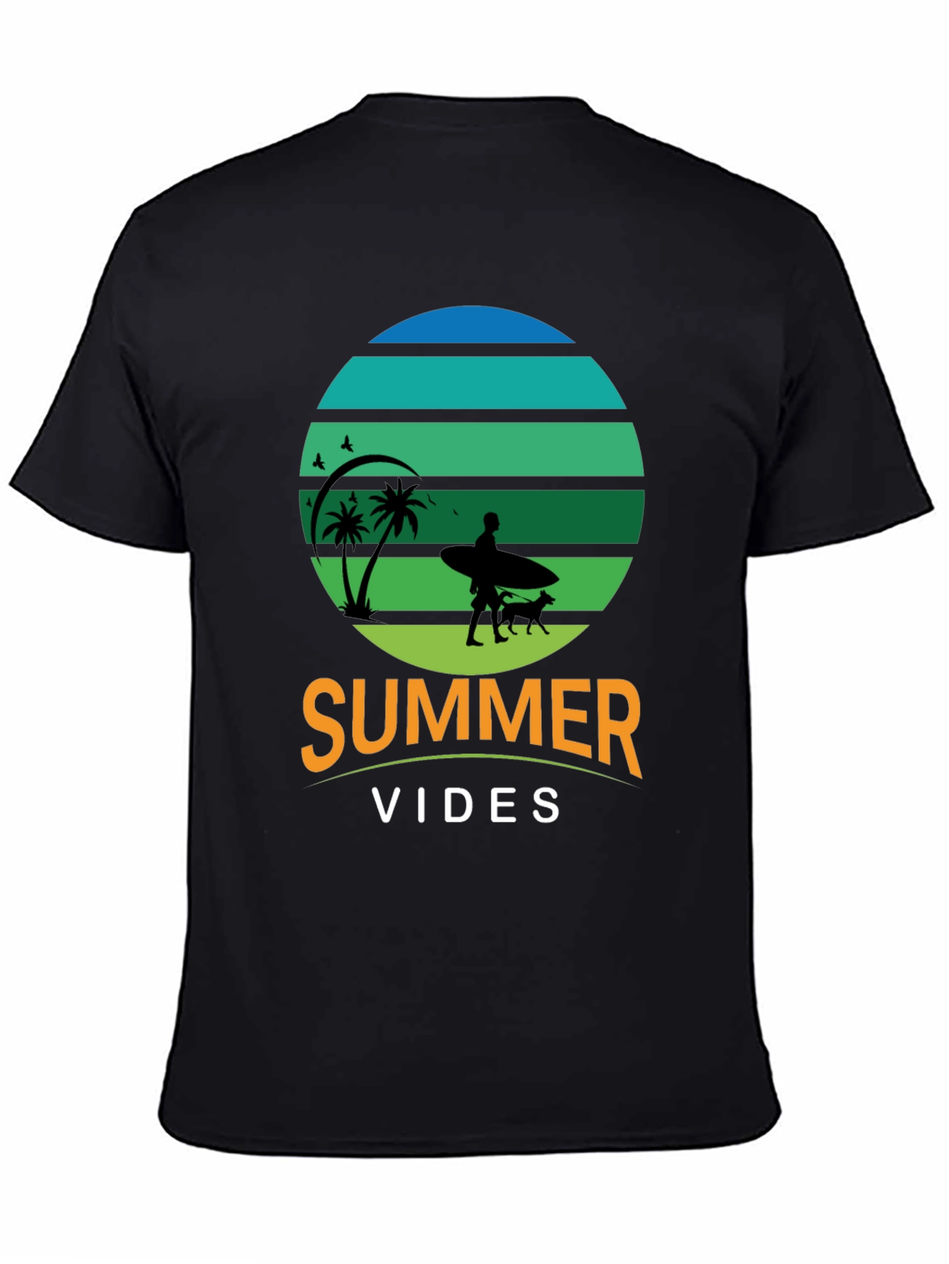 Summer Vibes Graphic Tee - Beach Lover T-Shirt