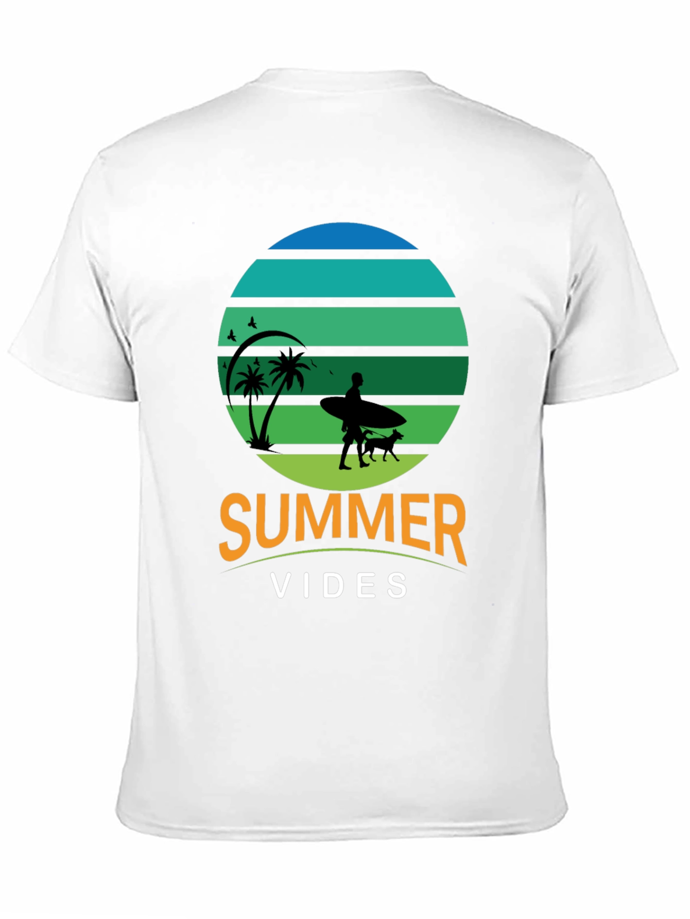 Summer Vibes Graphic Tee - Beach Lover T-Shirt