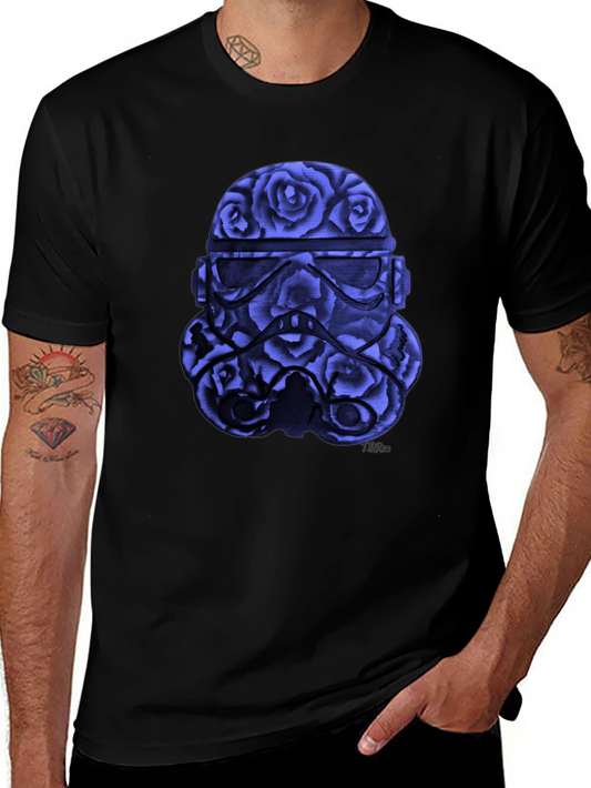 Stormtrooper Roses T-Shirt - Dark Floral Trooper Tee