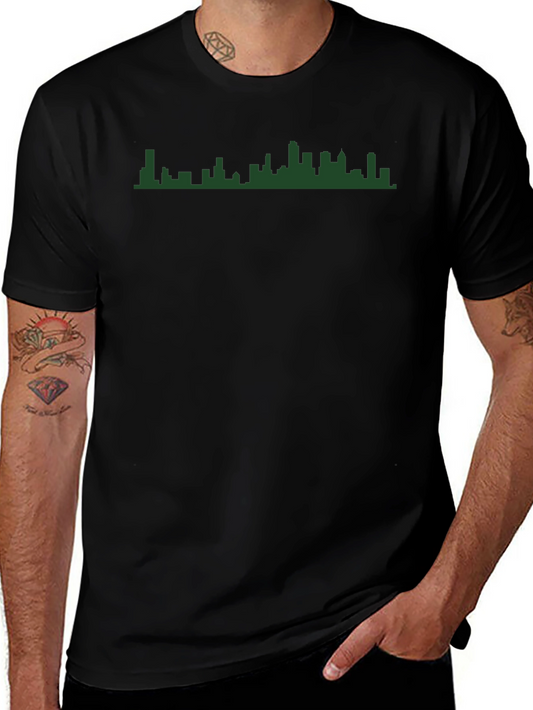Skyline Graphic Tee - Urban Style
