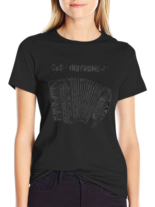 Accordion Best Instrument Graphic T-Shirt