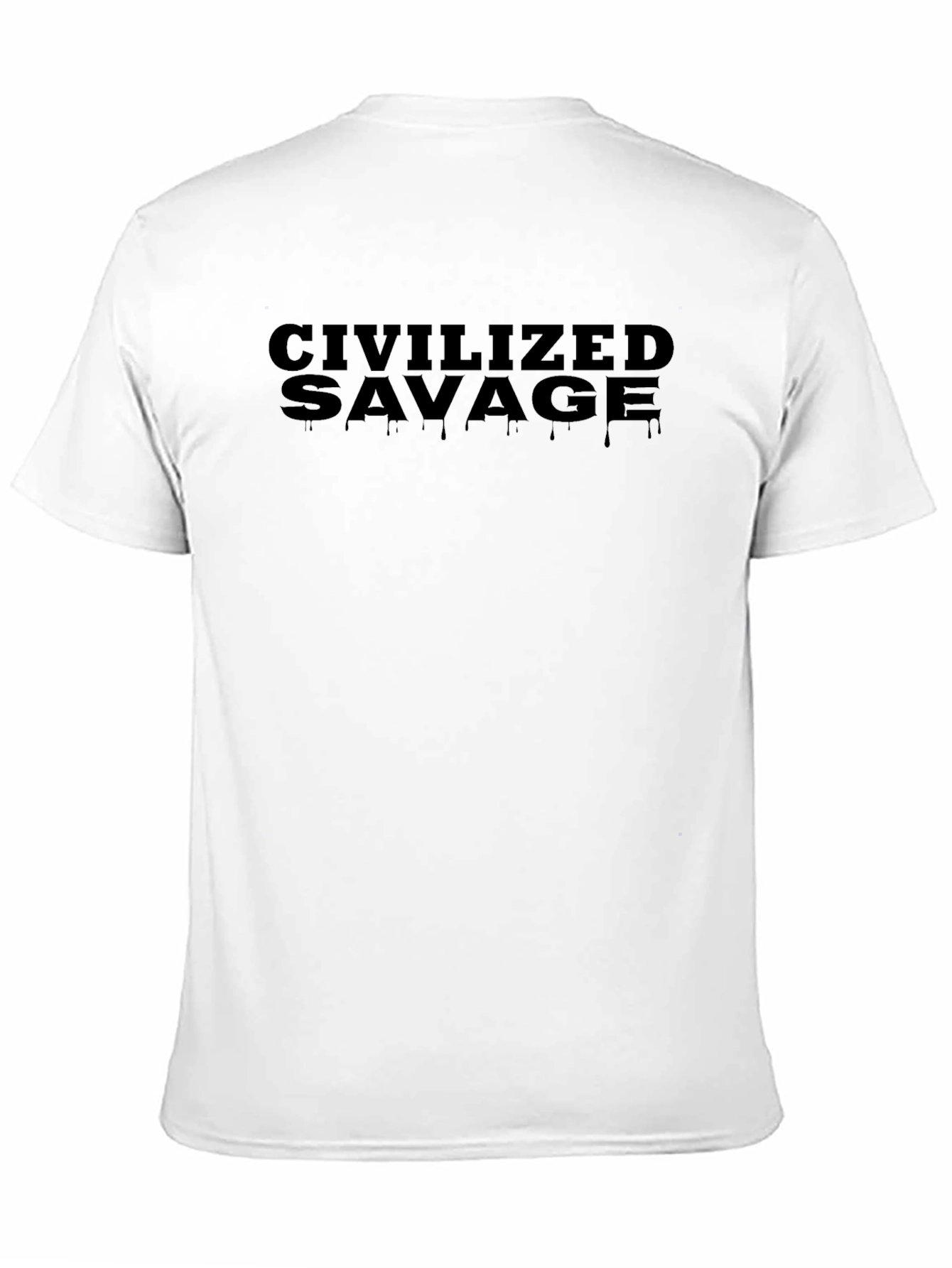 Civilized Savage Graphic Tee - Mens Black T-Shirt
