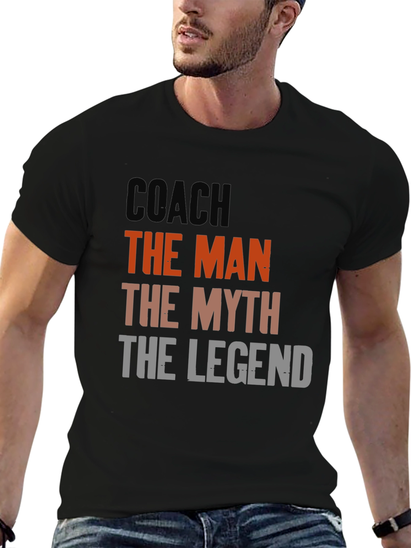 Coach: The Man The Myth The Legend - T-Shirt