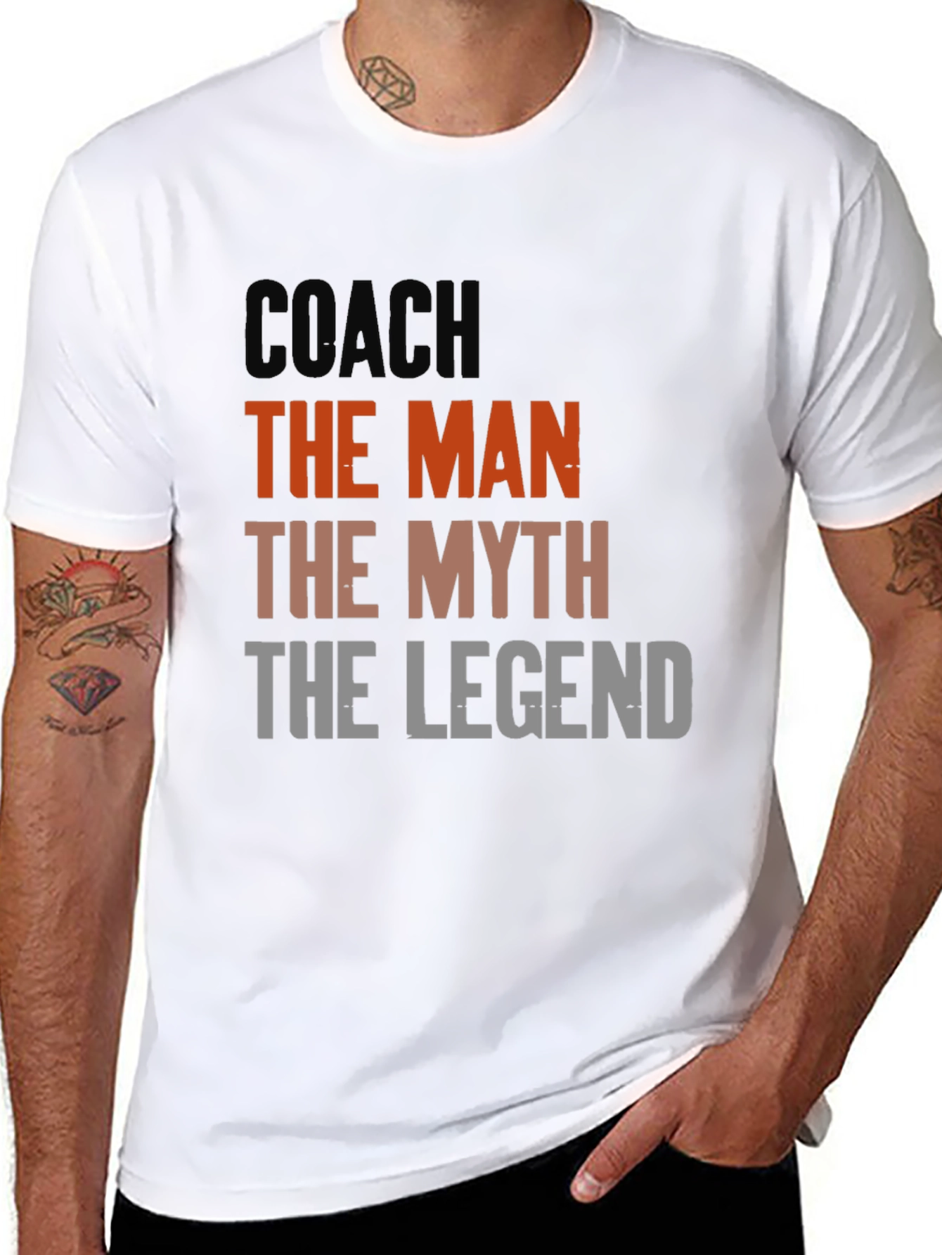 Coach: The Man The Myth The Legend - T-Shirt