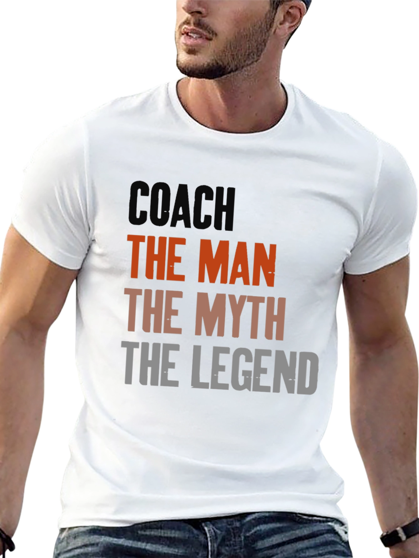 Coach: The Man The Myth The Legend - T-Shirt