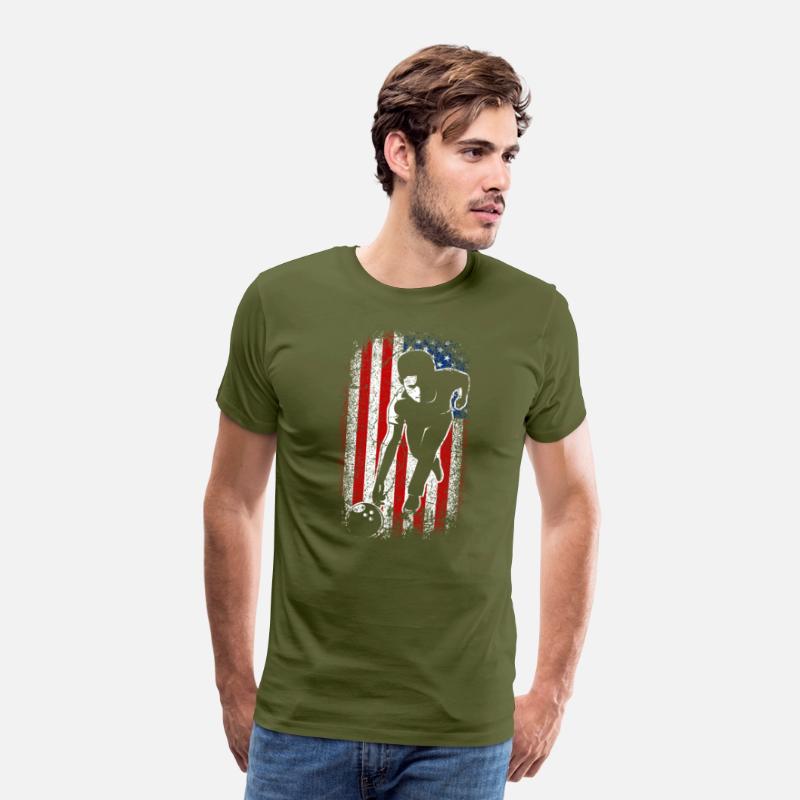 4th of july Usa Proud American Flag Bowling