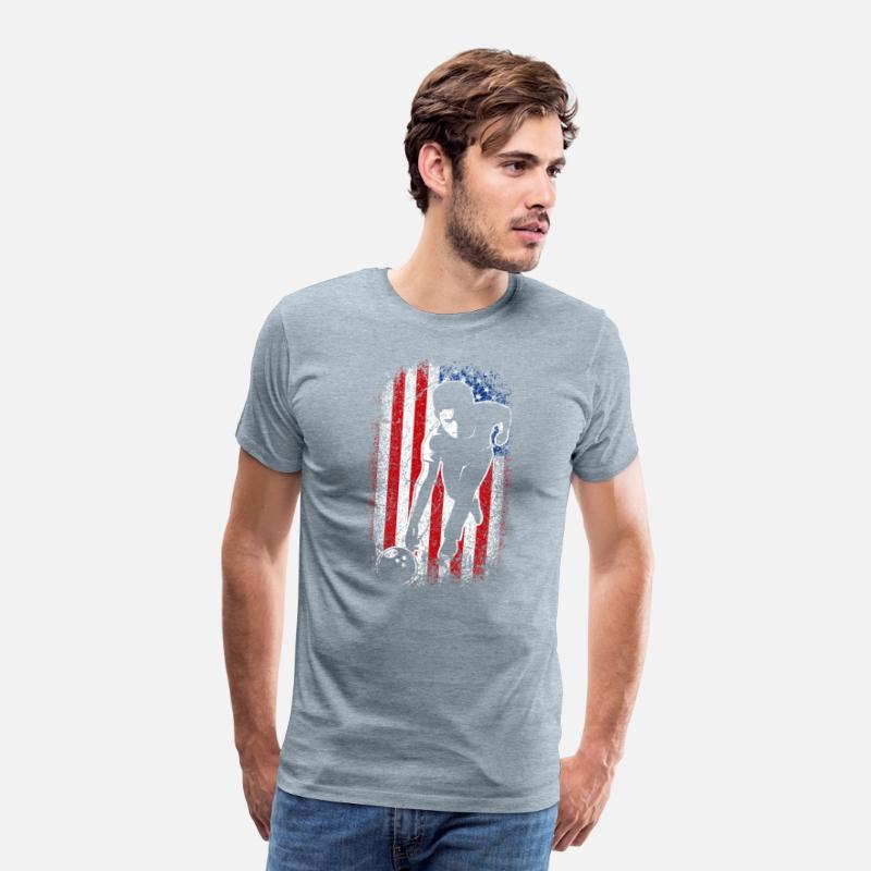 4th of july Usa Proud American Flag Bowling