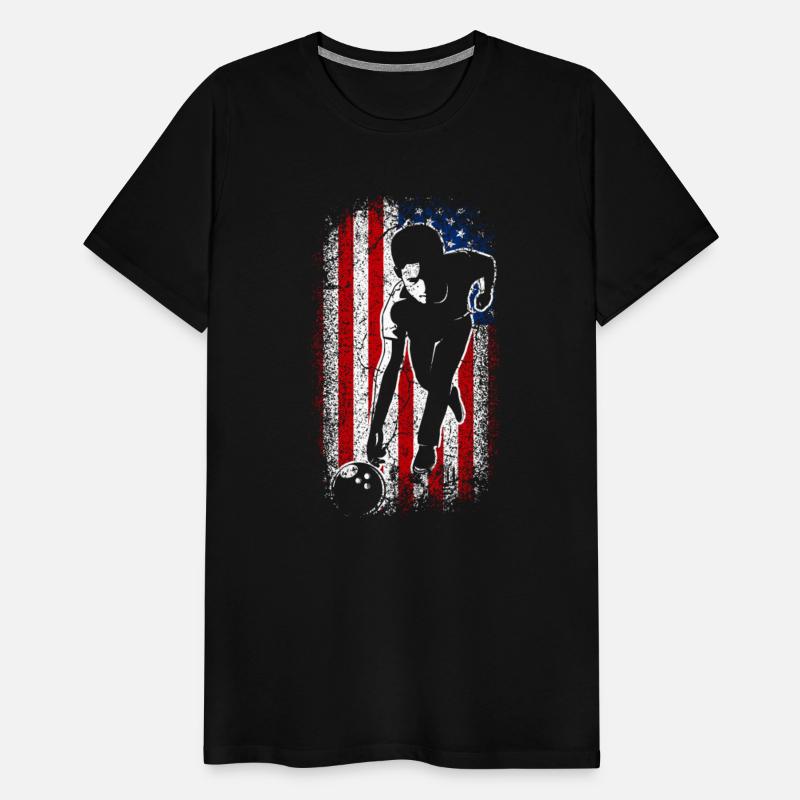 4th of july Usa Proud American Flag Bowling