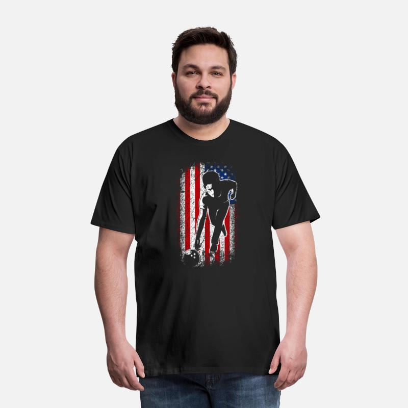 4th of july Usa Proud American Flag Bowling