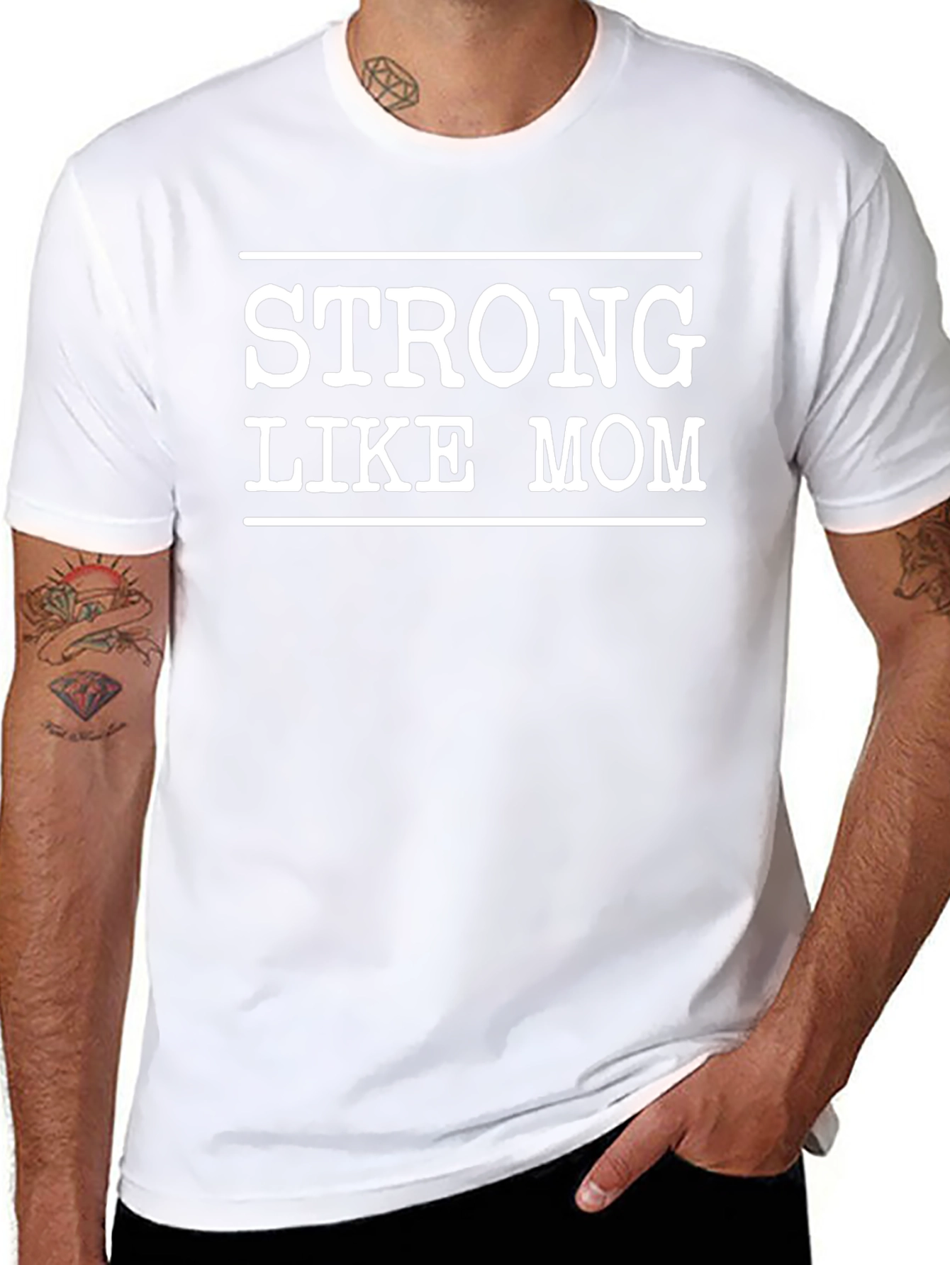 Strong Like Mom Graphic Tee - Unisex