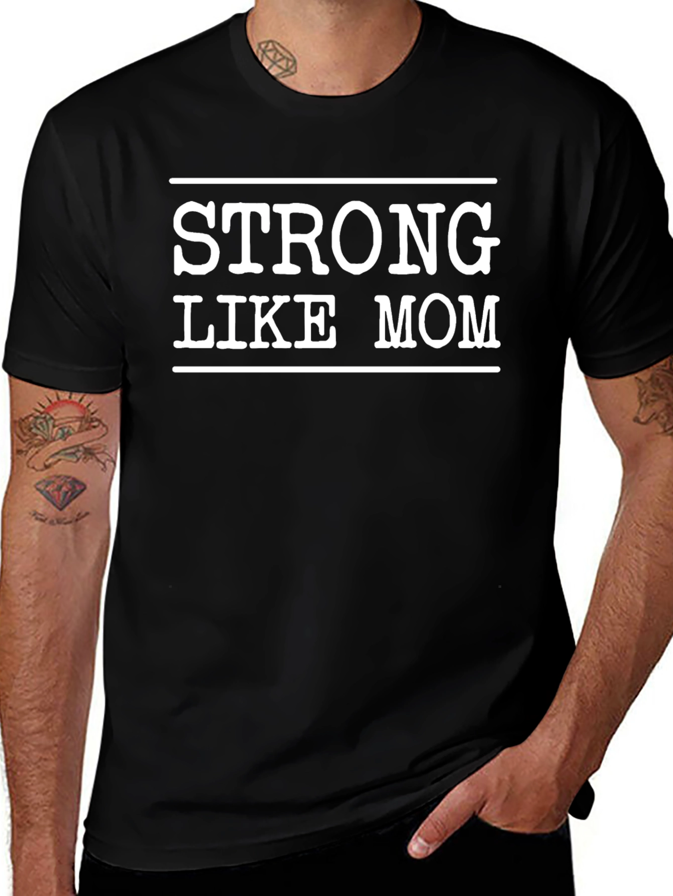 Strong Like Mom Graphic Tee - Unisex
