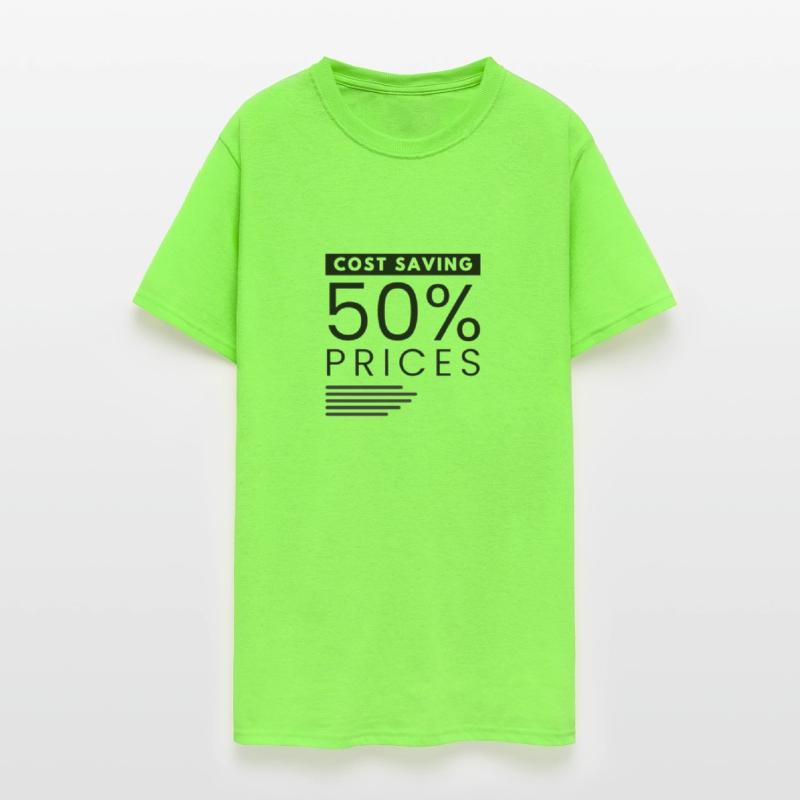 50% prices T-Shirts - High Quality & Afford