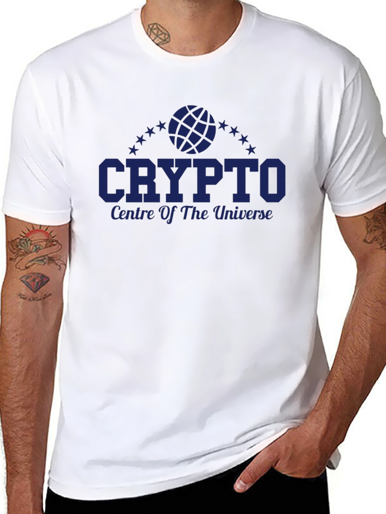 Crypto Centre of the Universe Graphic Tee