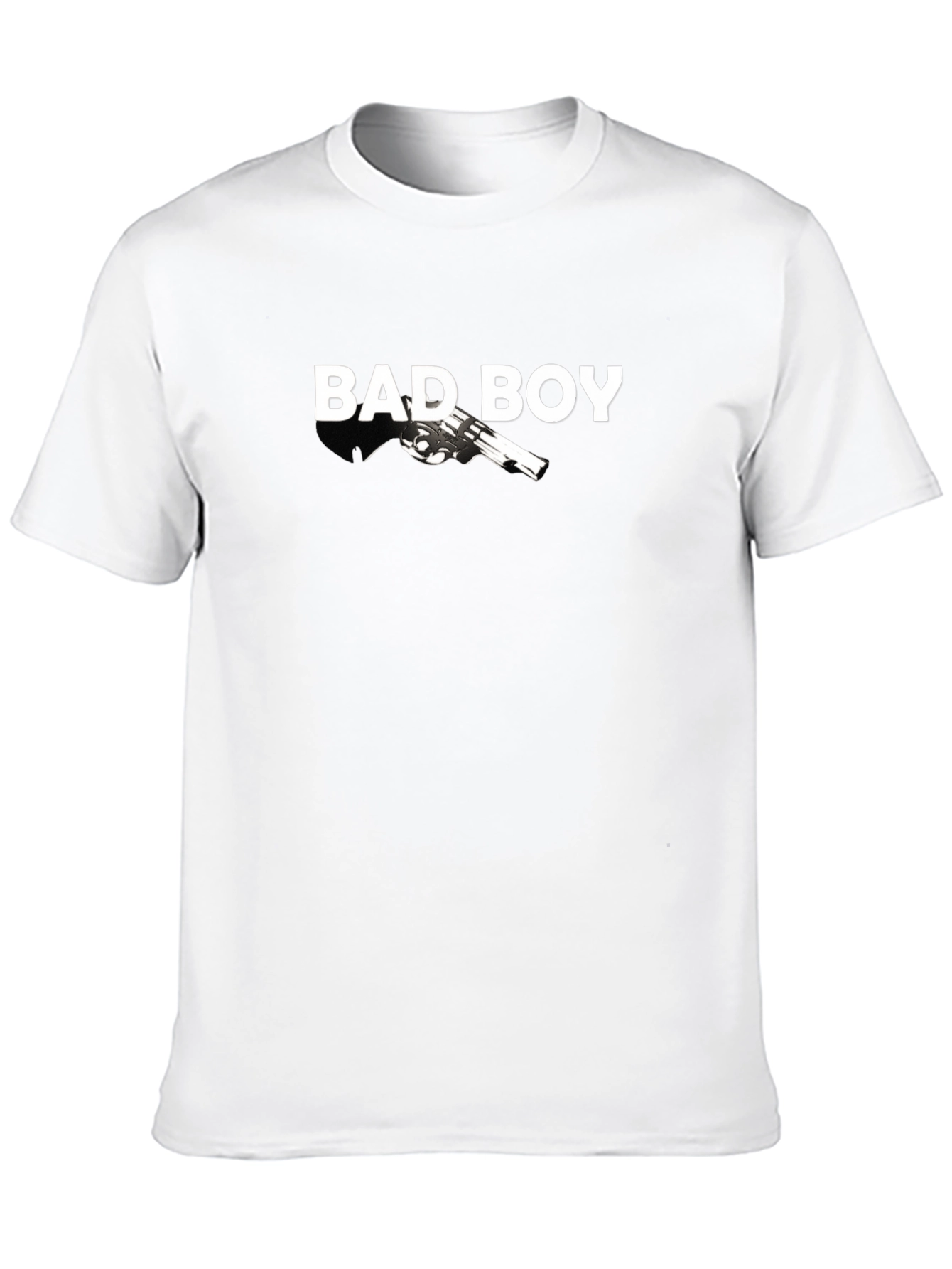 Bad Boy Graphic Print Black T-Shirt
