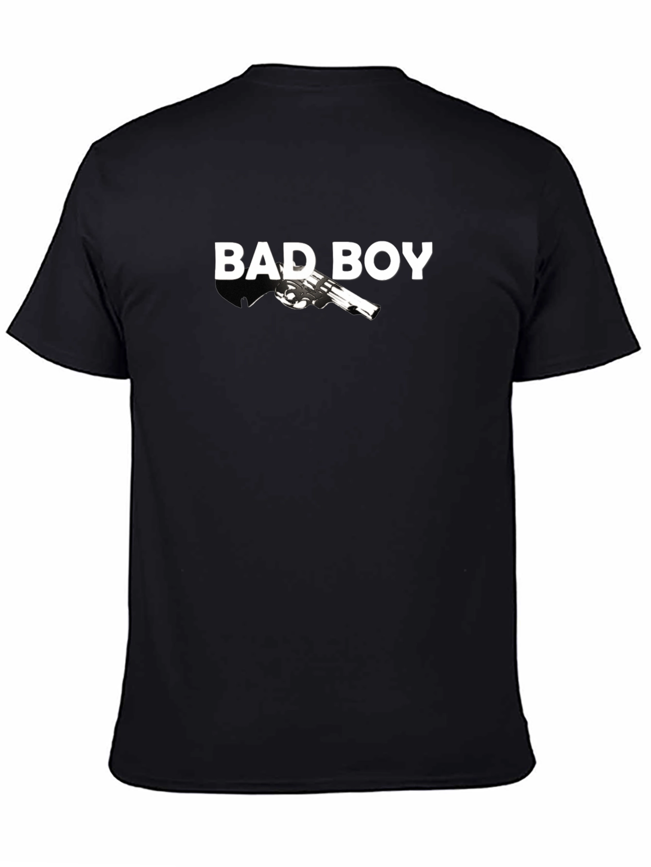 Bad Boy Graphic Print Black T-Shirt
