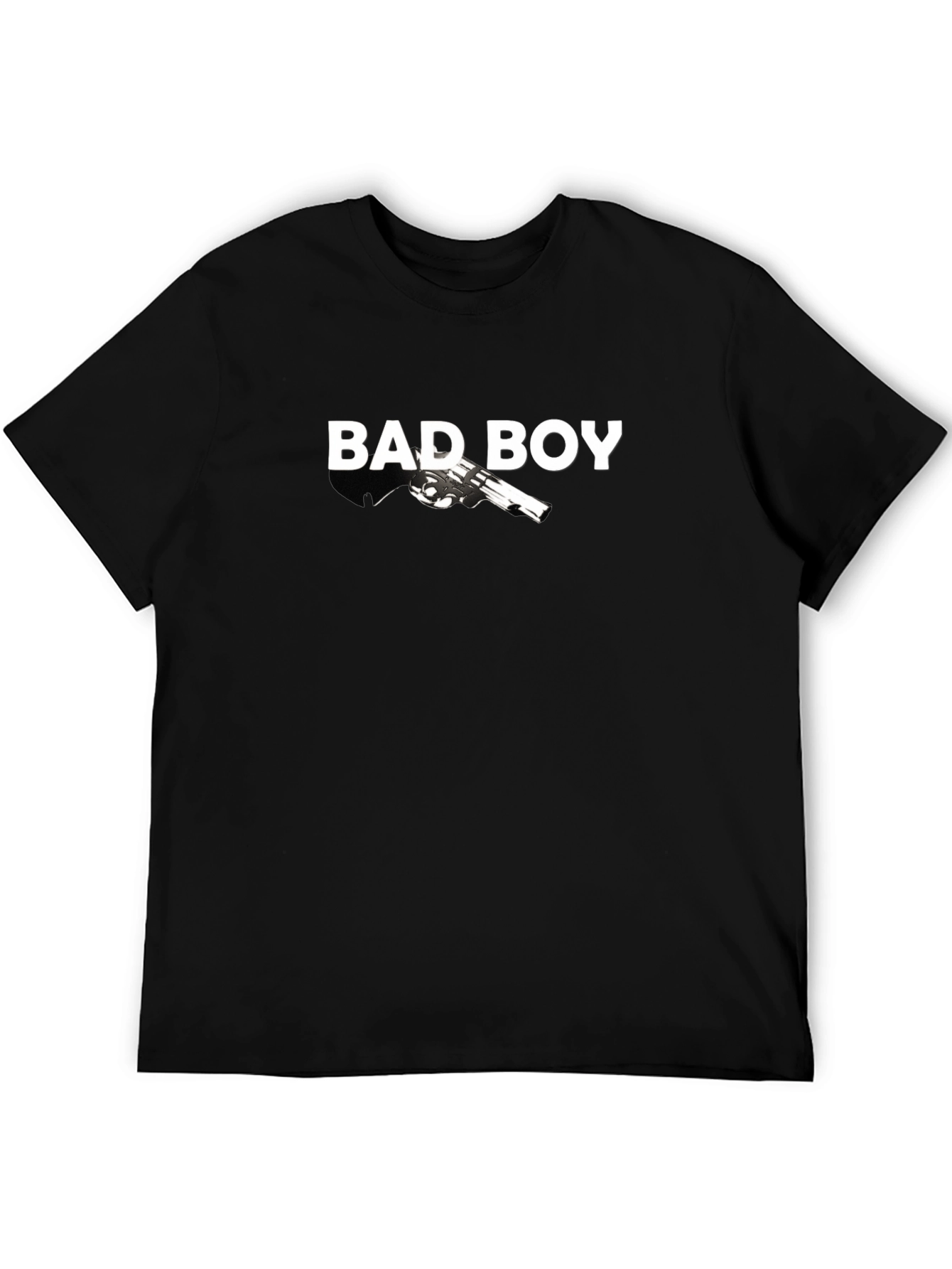 Bad Boy Graphic Print Black T-Shirt