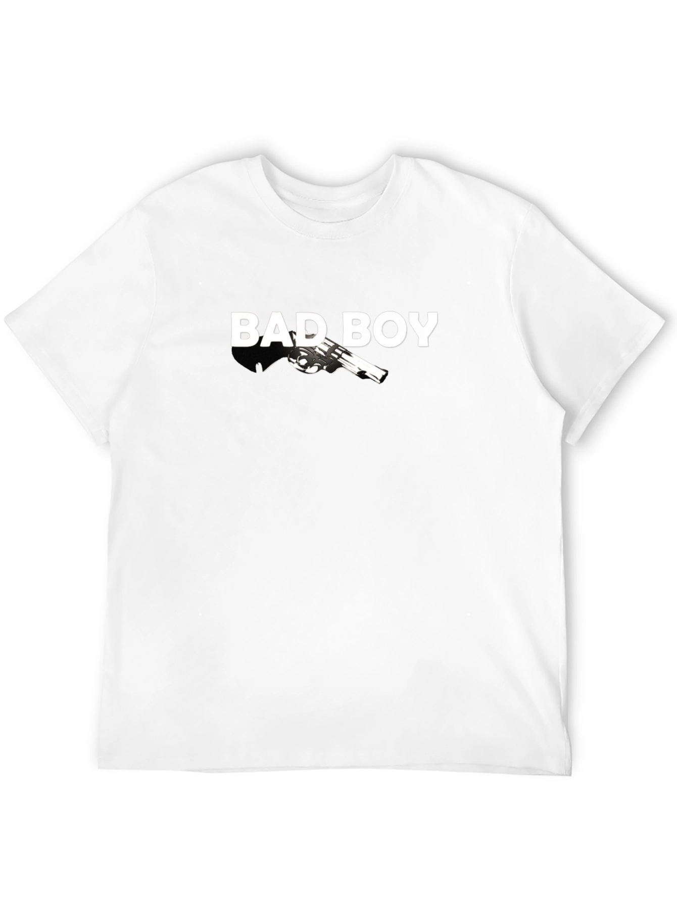 Bad Boy Graphic Print Black T-Shirt