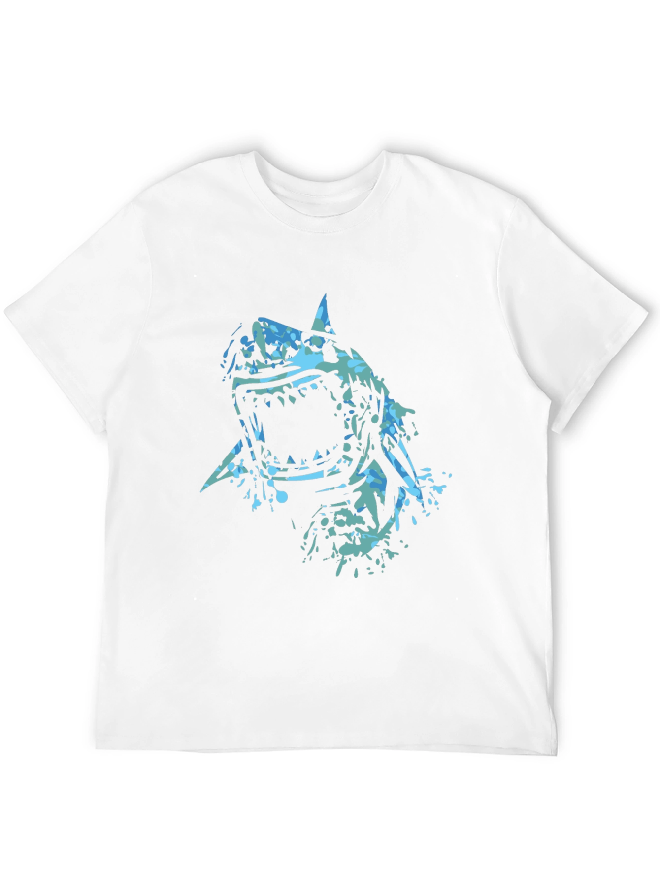 Shark Graphic Black Tee