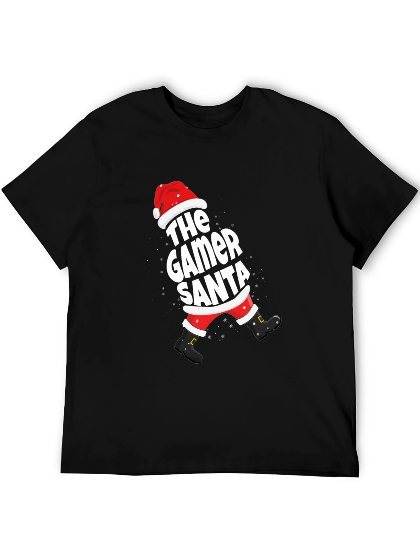 The Gamer Santa T-Shirt - Holiday Festive Tee