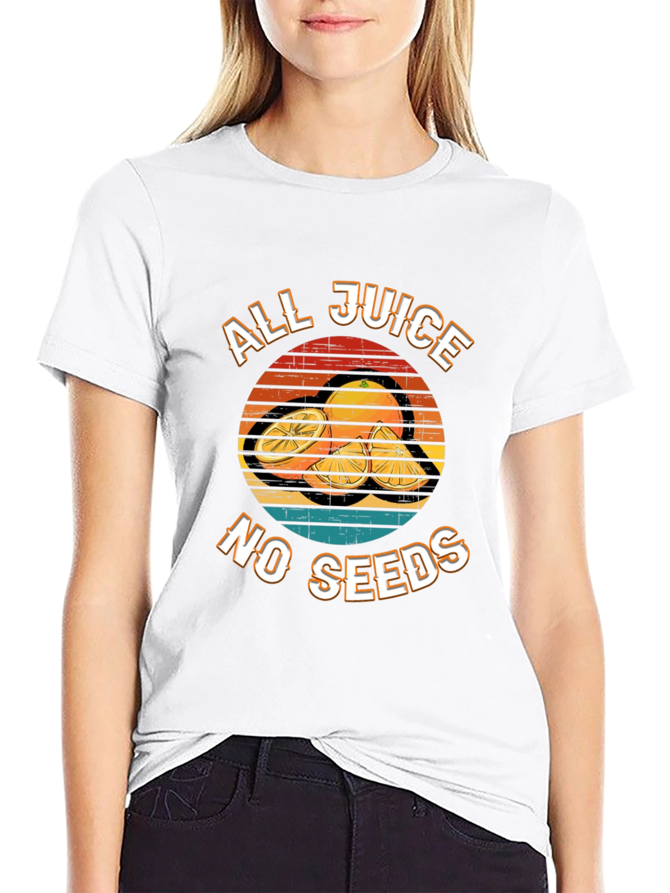 All Juice No Seeds Graphic T-Shirt