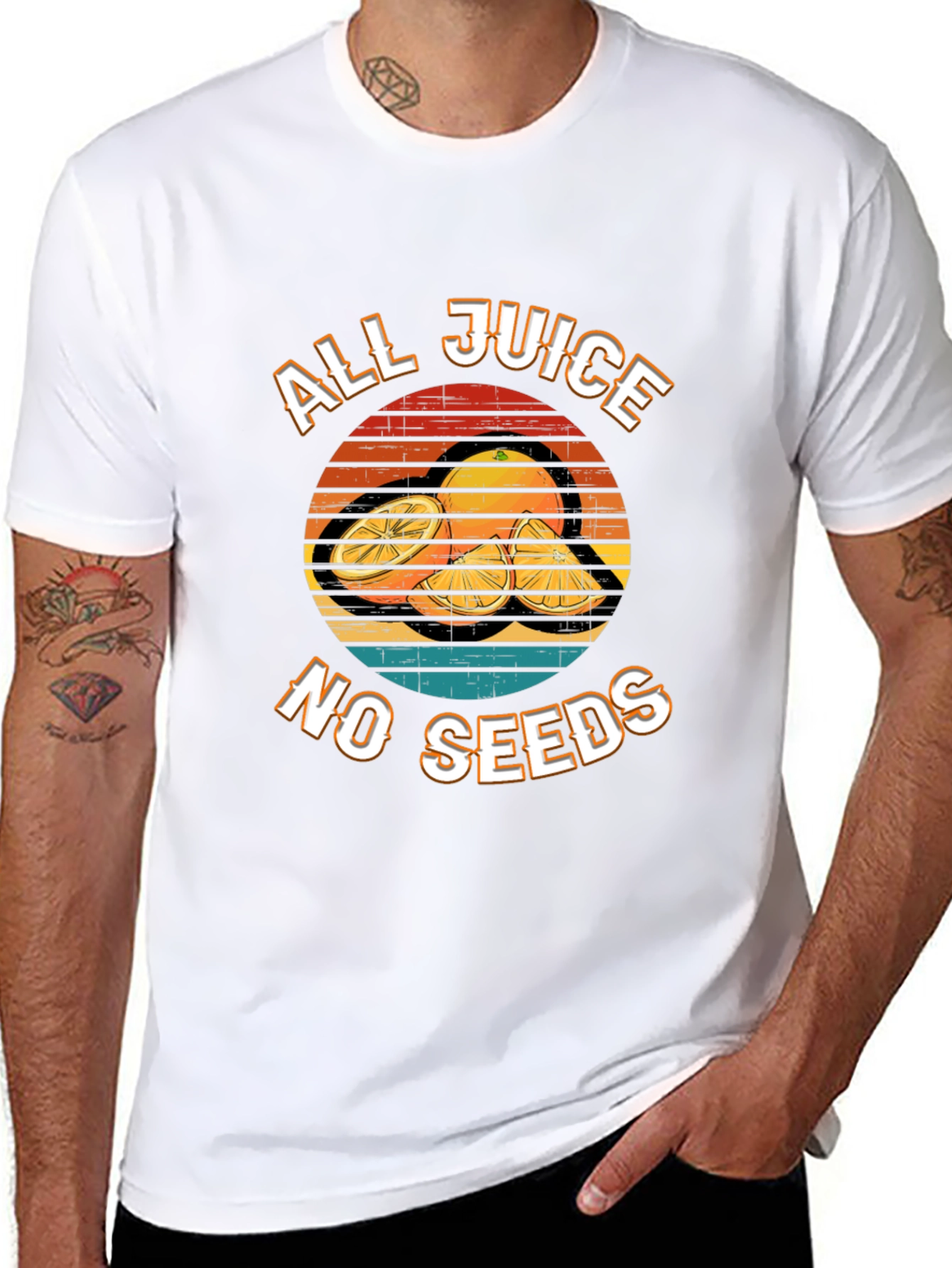All Juice No Seeds Graphic T-Shirt