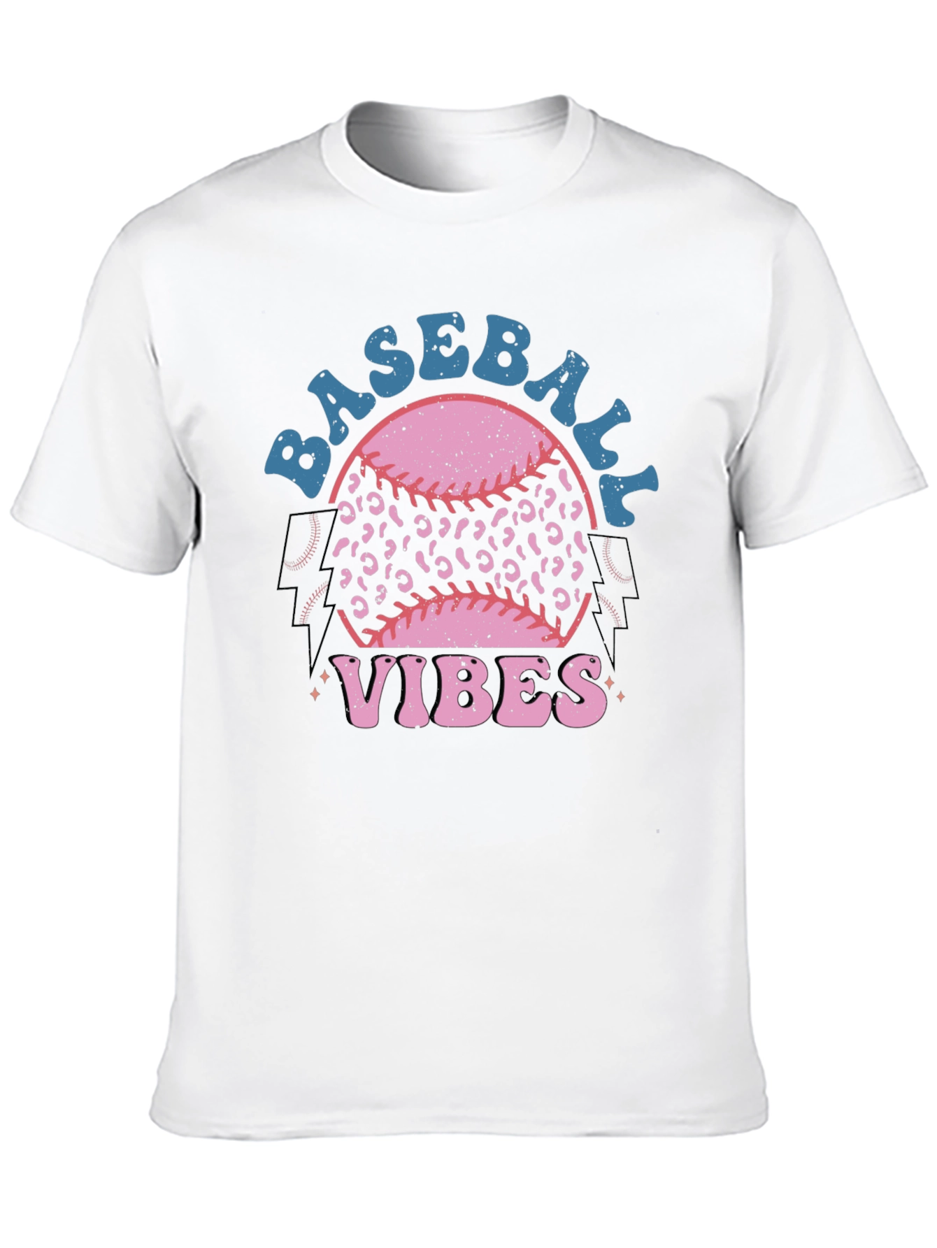 Baseball Vibes Graphic Tee - Sporty & Stylish