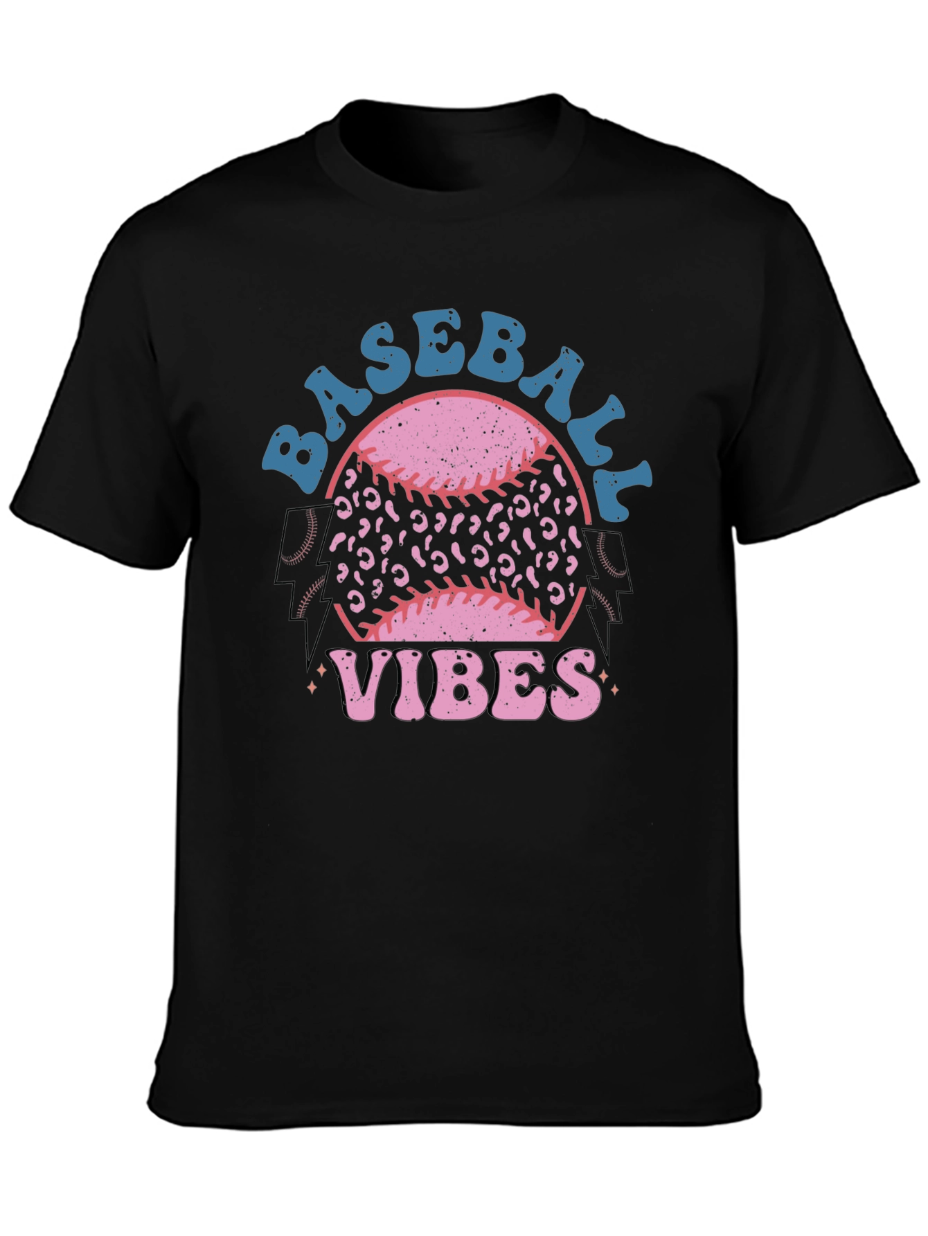 Baseball Vibes Graphic Tee - Sporty & Stylish