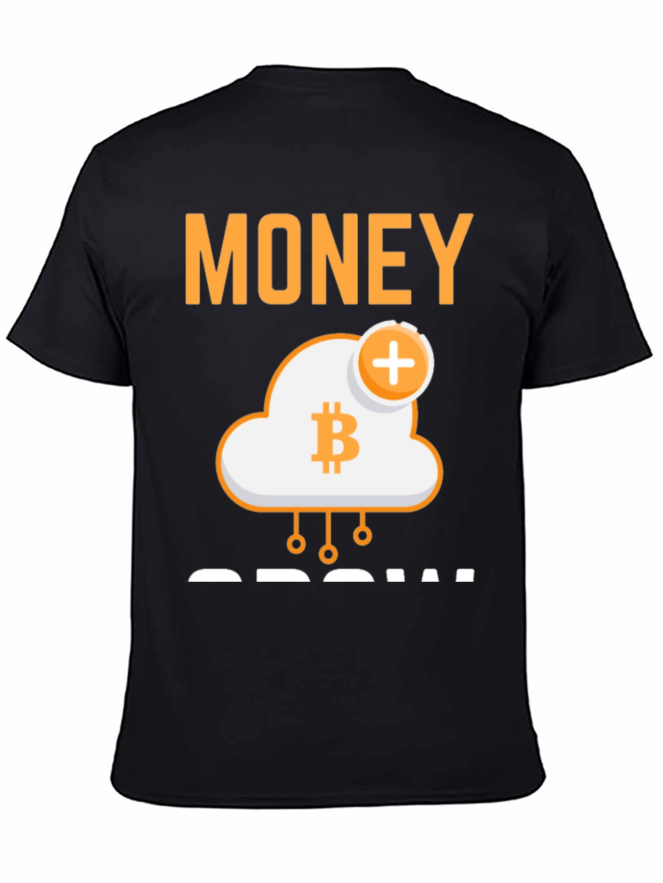 Bitcoin Cloud Money Grow T-Shirt