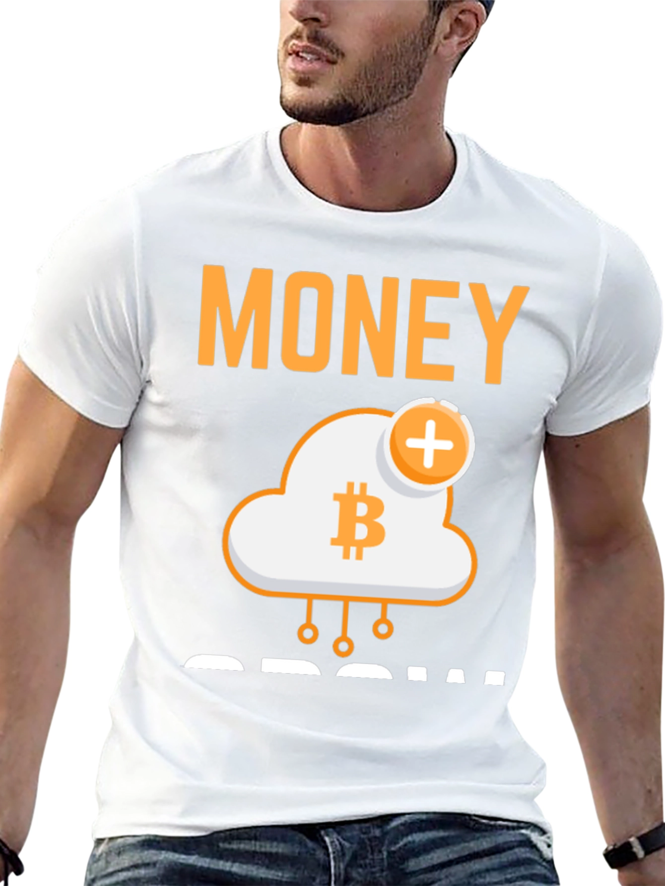 Bitcoin Cloud Money Grow T-Shirt