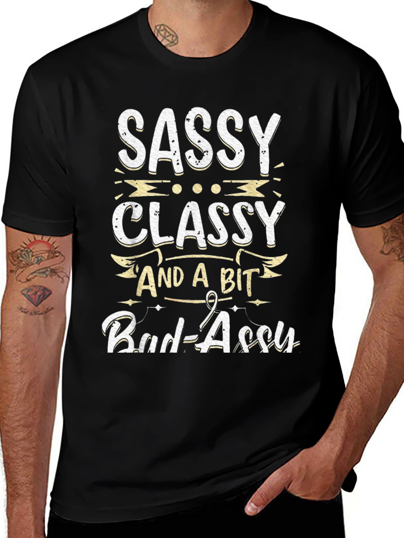 Sassy Classy Bad-Assy Graphic T-Shirt