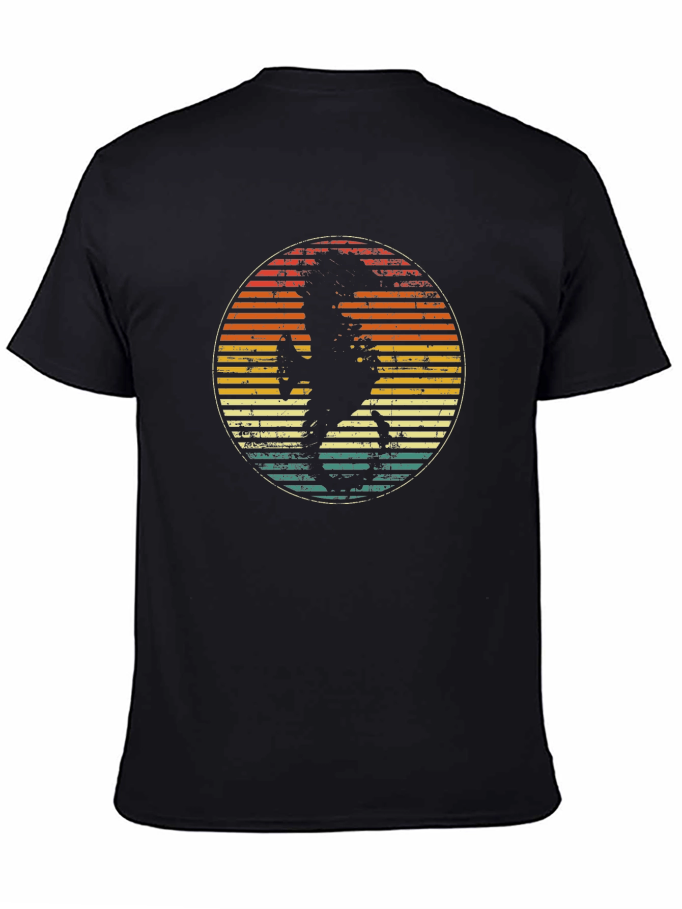 Retro Silhouette Graphic T-Shirt