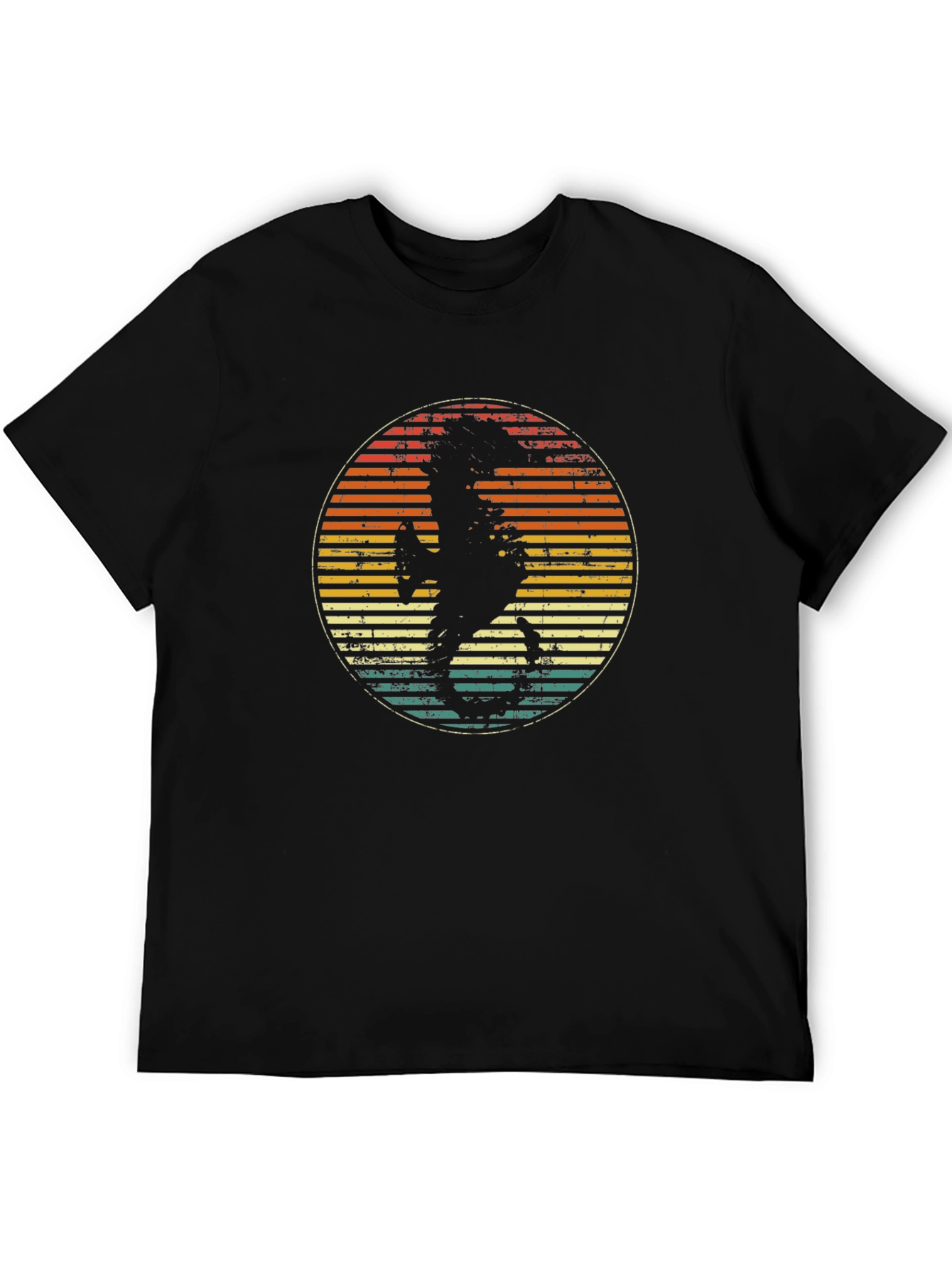 Retro Silhouette Graphic T-Shirt