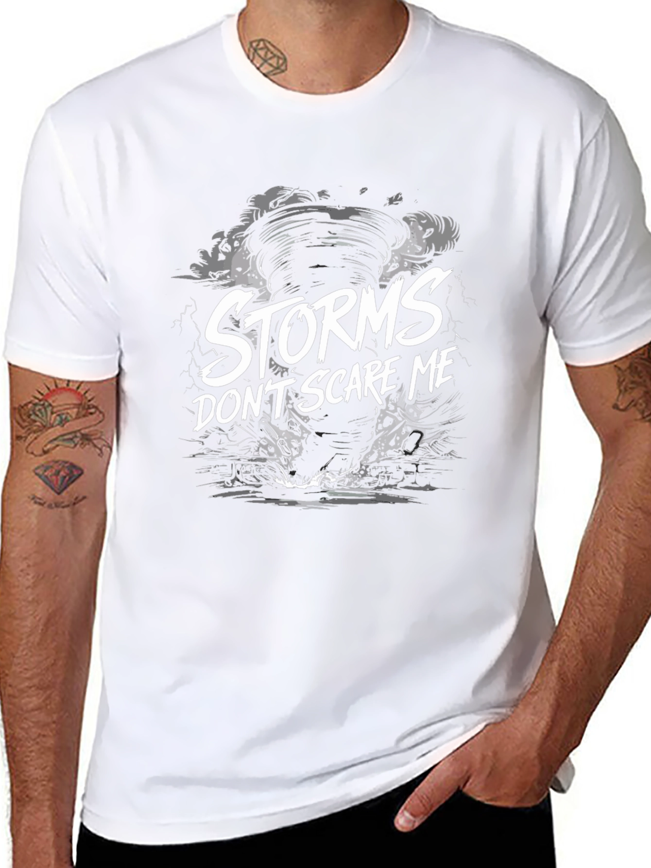 Storms Dont Scare Me Graphic Tee