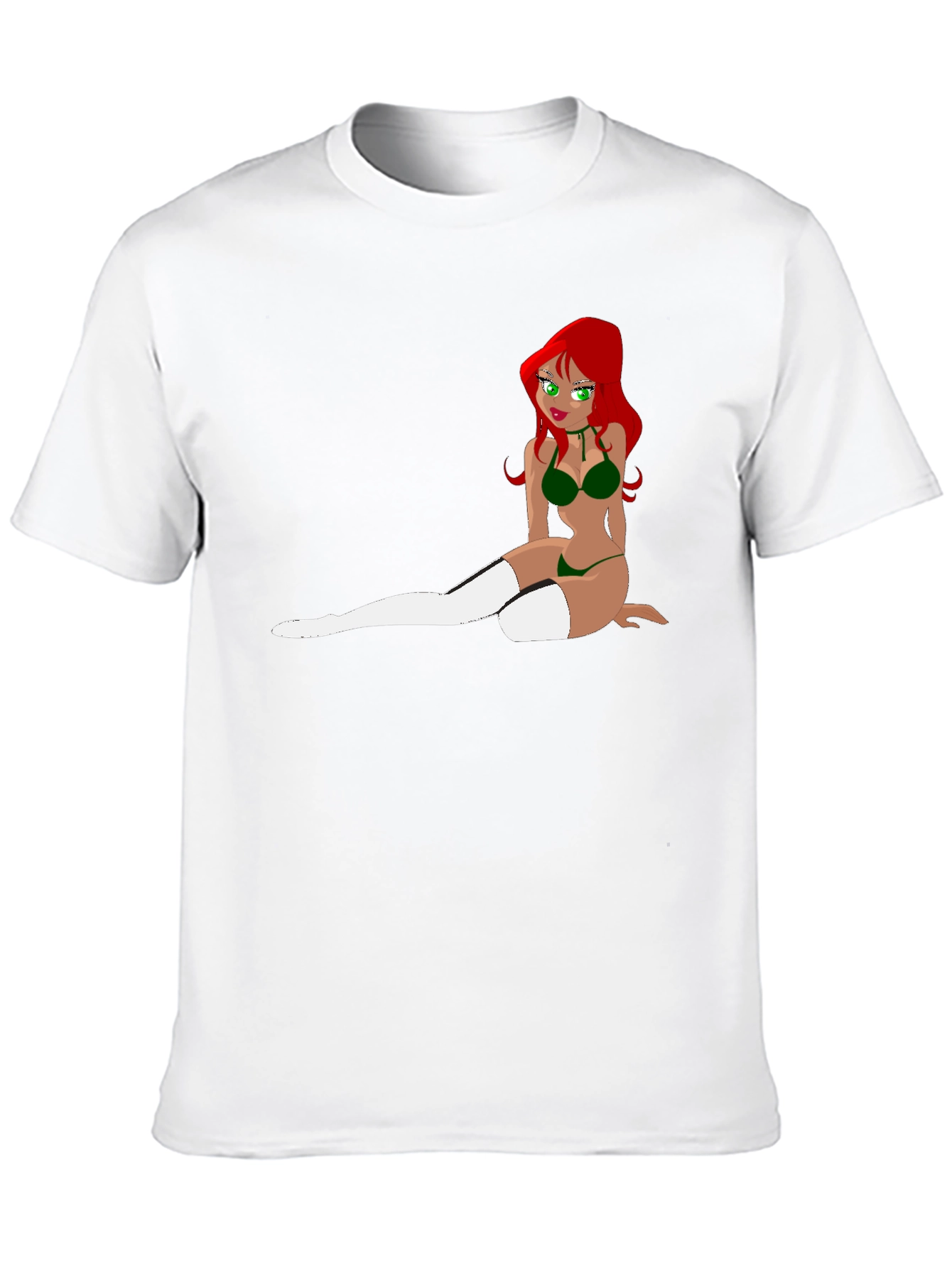 Cartoon Girl T-Shirt - Unique Graphic Tee