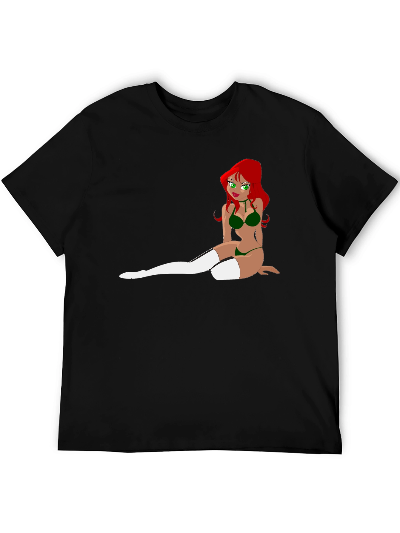 Cartoon Girl T-Shirt - Unique Graphic Tee
