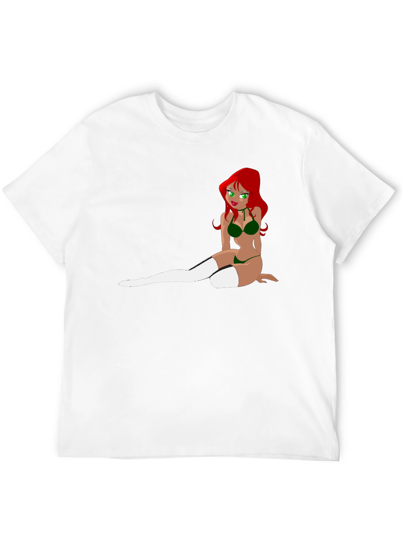 Cartoon Girl T-Shirt - Unique Graphic Tee