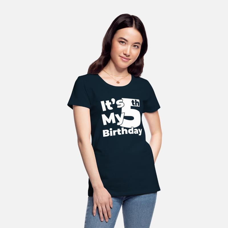 5th Birthday Shirt Its My 5th Birthday 5 Year
