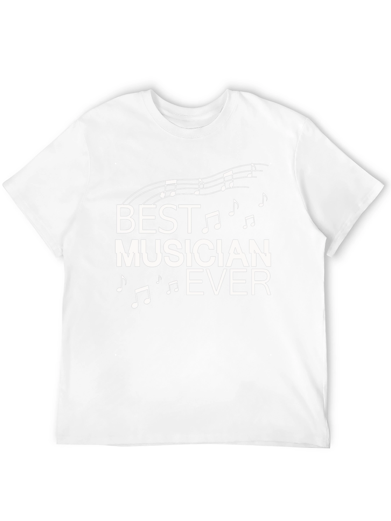 Best Musician Ever Graphic Tee Shirt