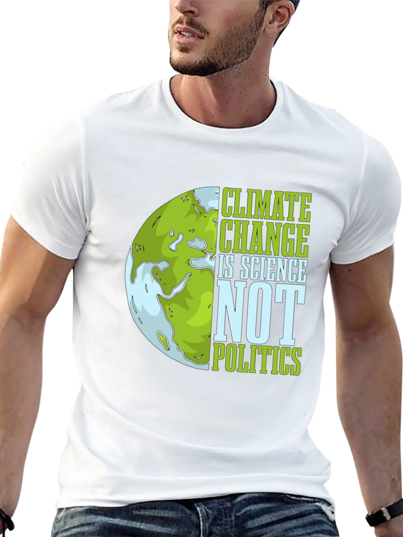 Climate Change Science Tee - Eco-Friendly Shirt