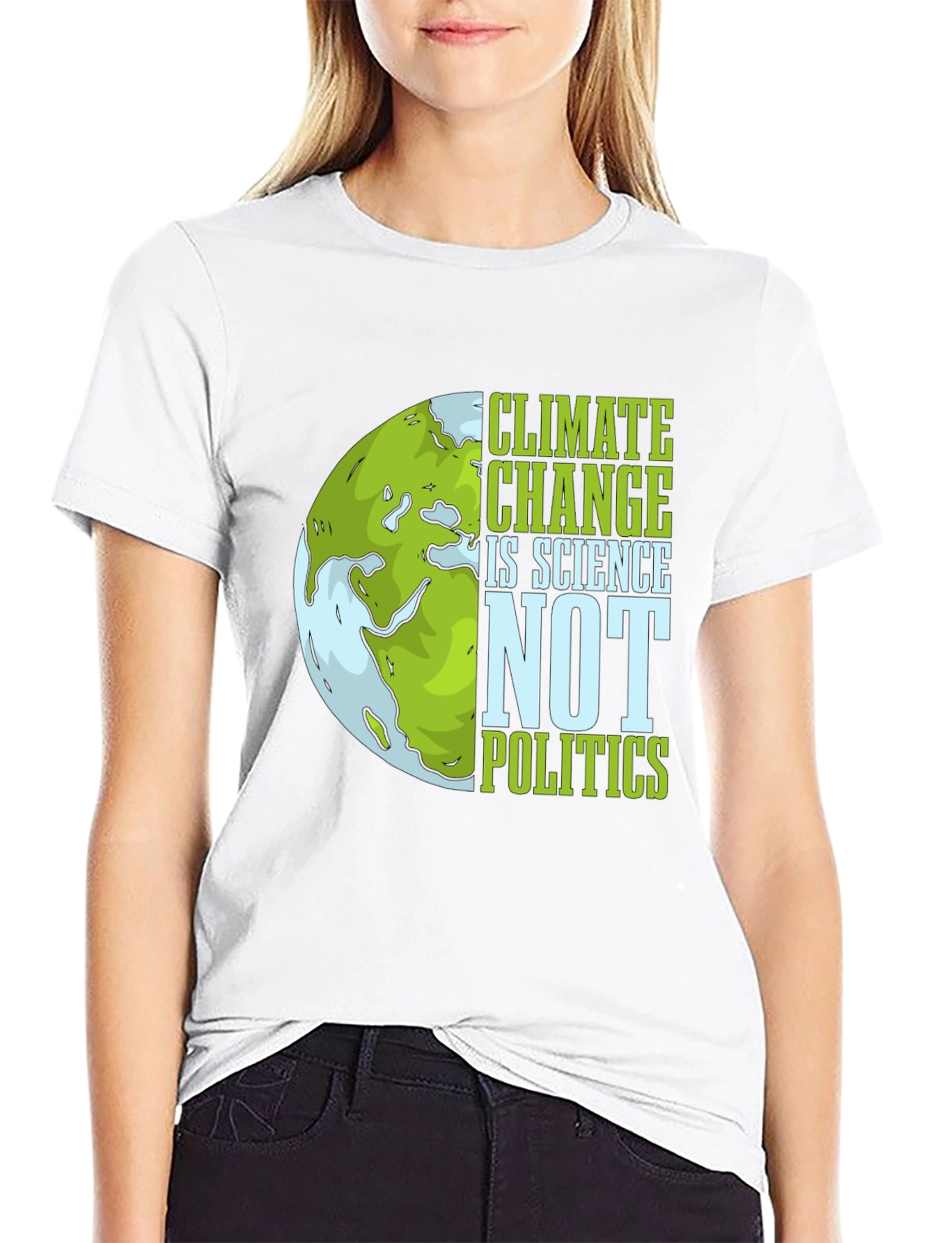 Climate Change Science Tee - Eco-Friendly Shirt
