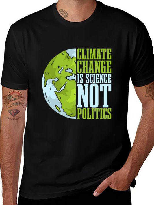 Climate Change Science Tee - Eco-Friendly Shirt