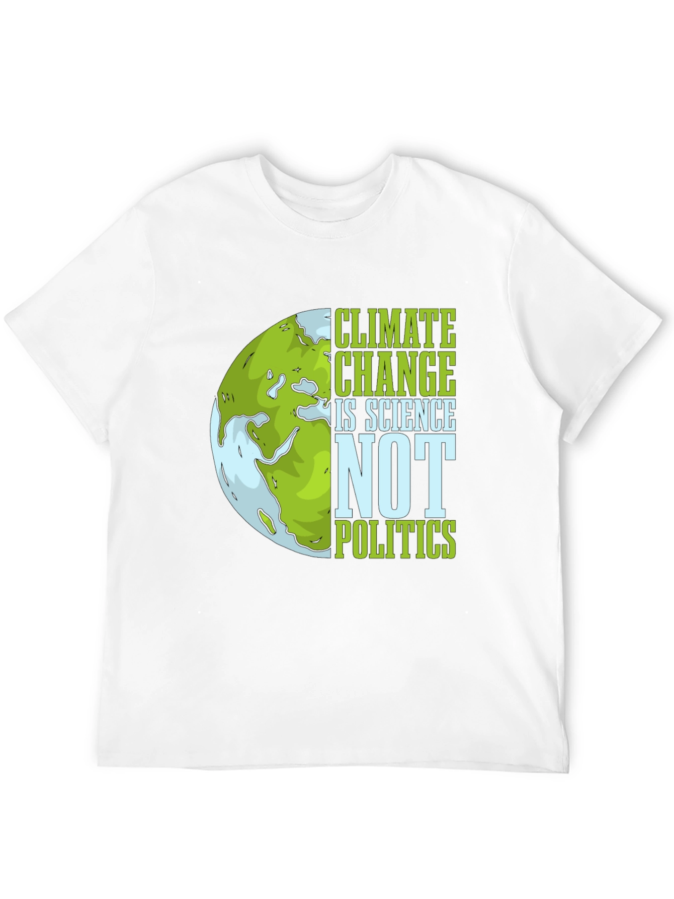 Climate Change Science Tee - Eco-Friendly Shirt