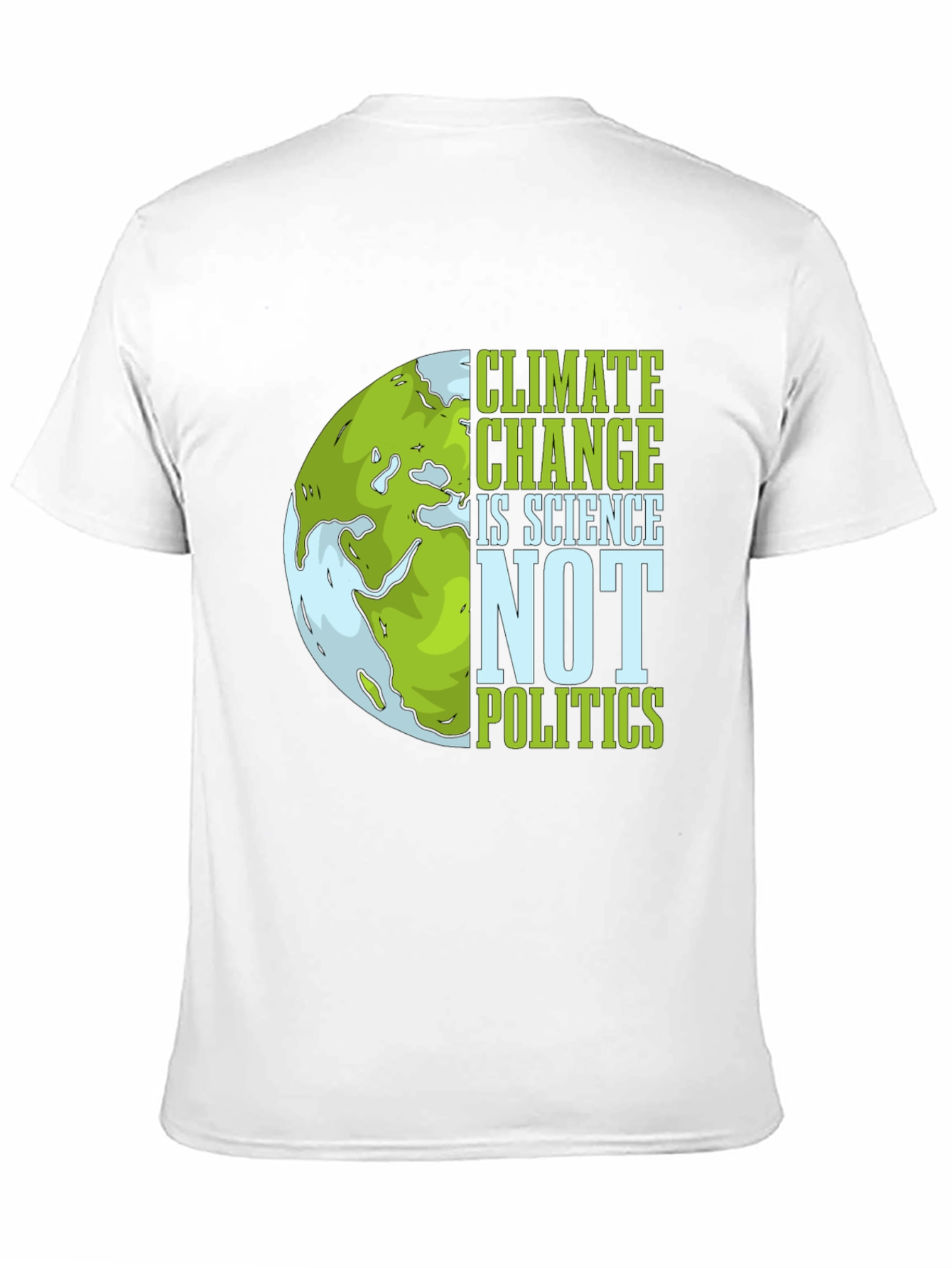 Climate Change Science Tee - Eco-Friendly Shirt