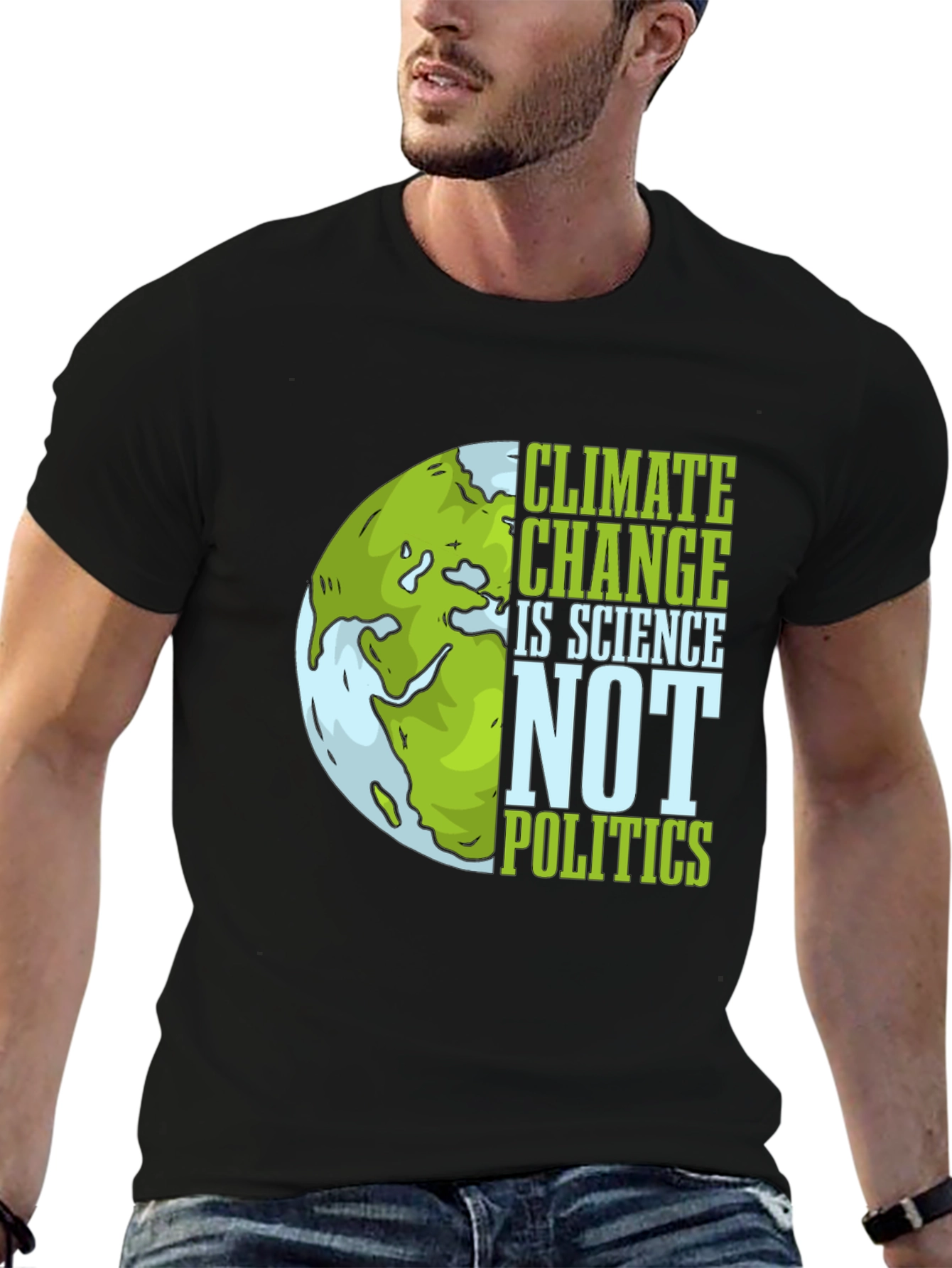 Climate Change Science Tee - Eco-Friendly Shirt