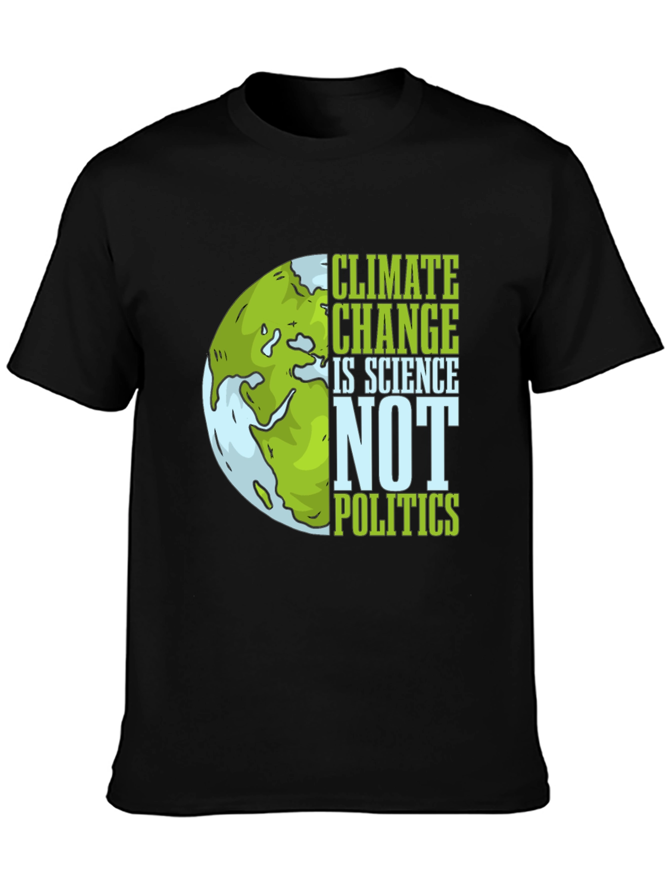 Climate Change Science Tee - Eco-Friendly Shirt