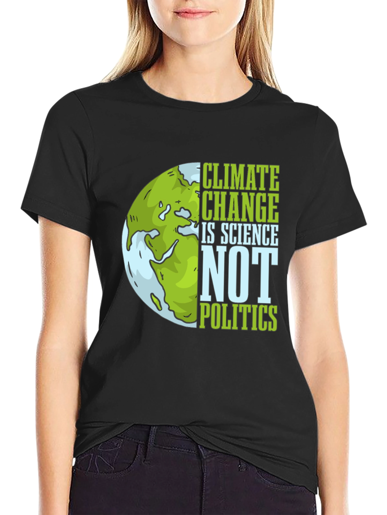 Climate Change Science Tee - Eco-Friendly Shirt