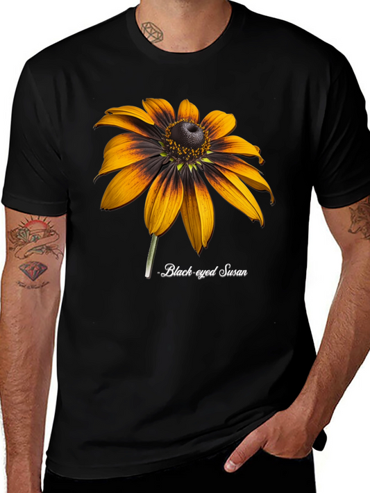 Black-Eyed Susan Flower Graphic T-Shirt