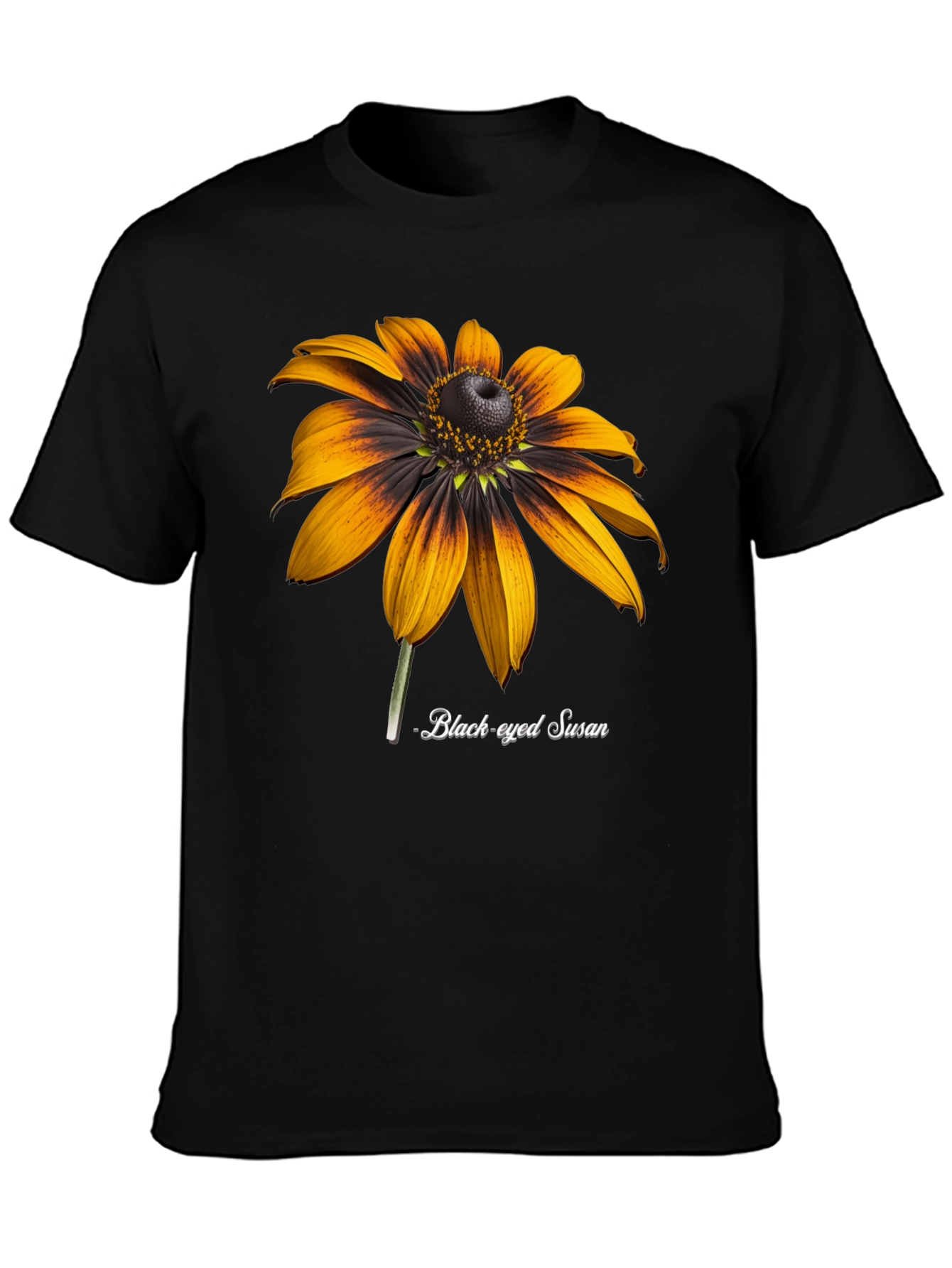 Black-Eyed Susan Flower Graphic T-Shirt